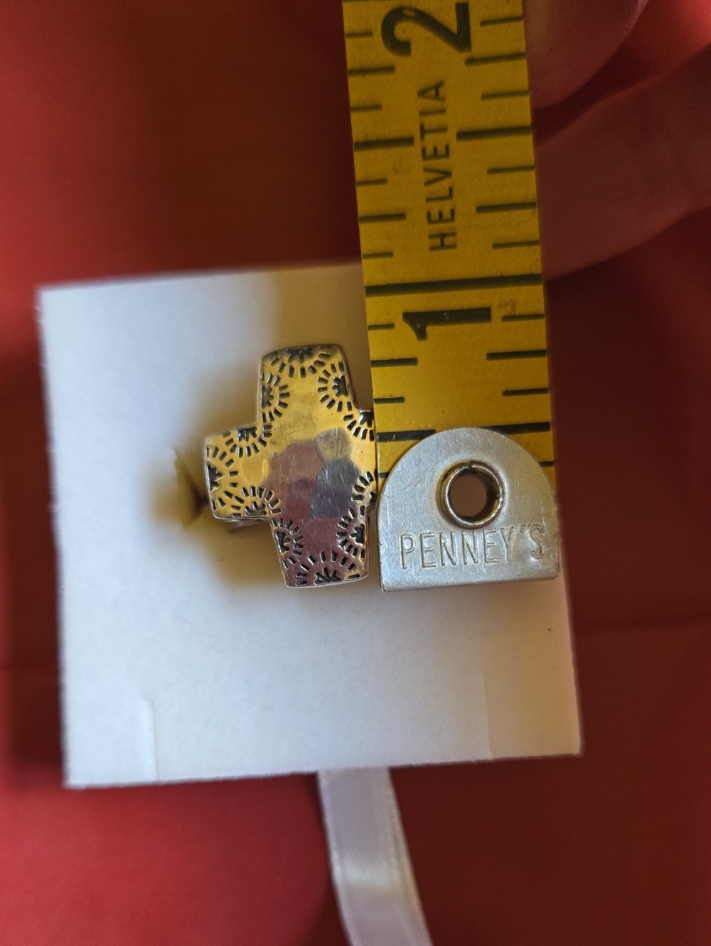 Silpada Good Graces Sterling Silver Cross Ring - Picture 13 of 13